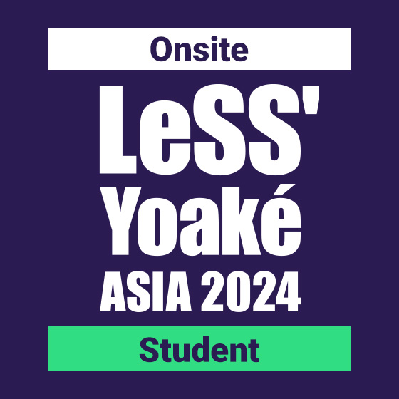 LeSS' Yoaké ASIA 2024 Student